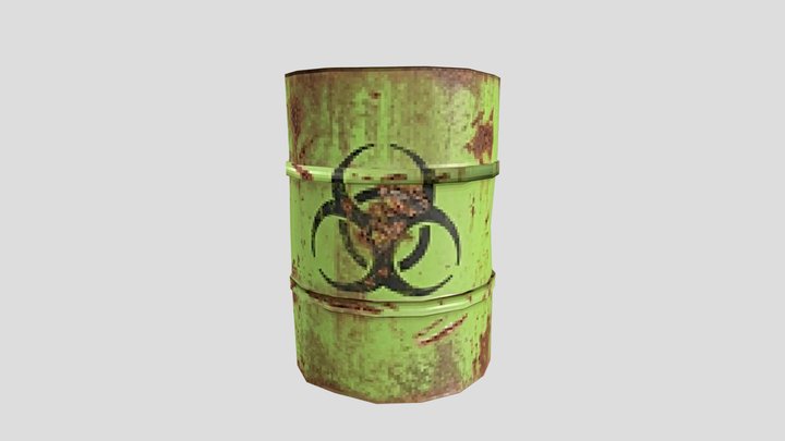 Biohazard Barrel – Modelo 3D gratuito STL