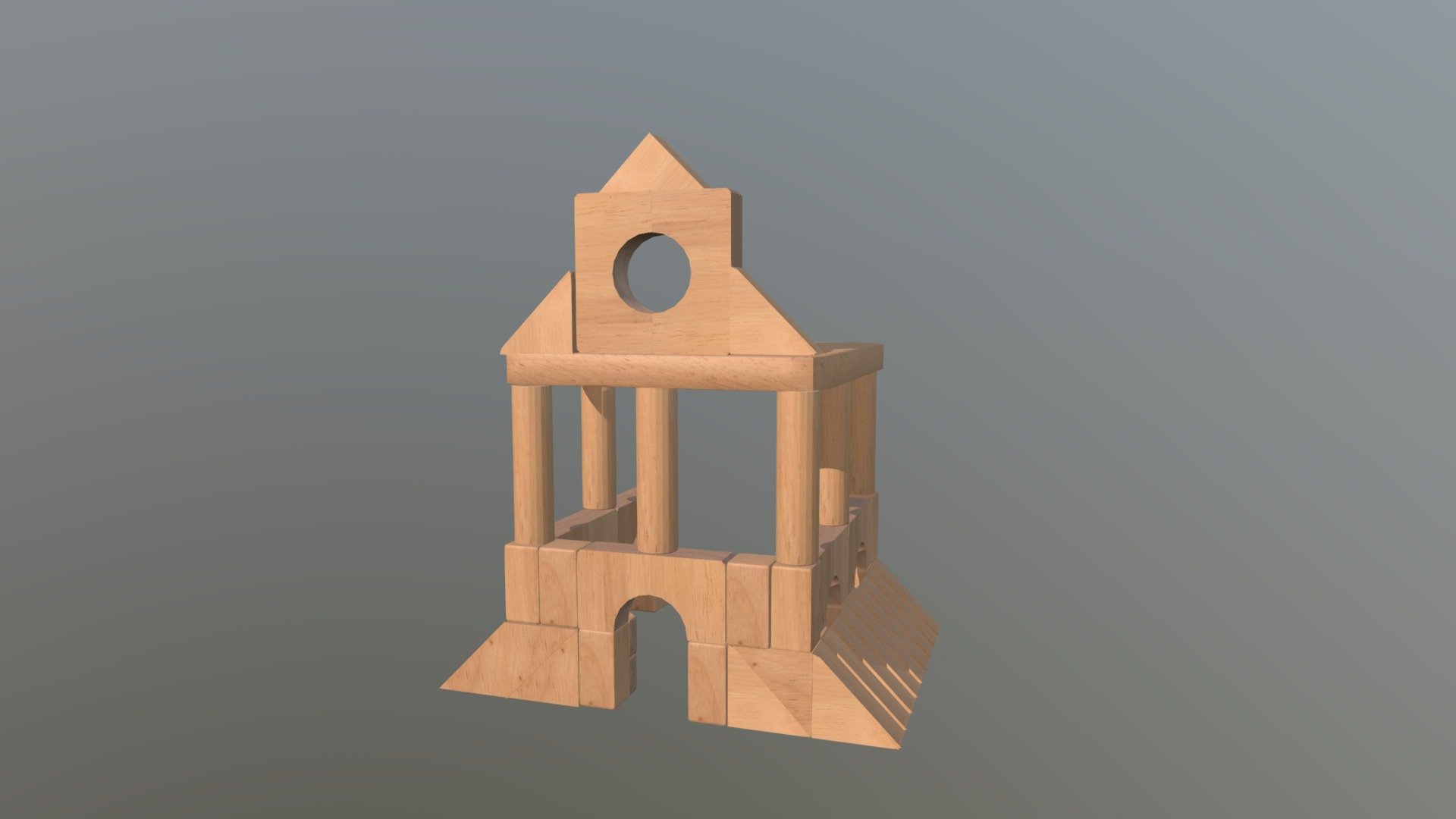 Church_Ruins - 3D model by QuirkyCorgi (@morgandrea93) [d40be82 ...