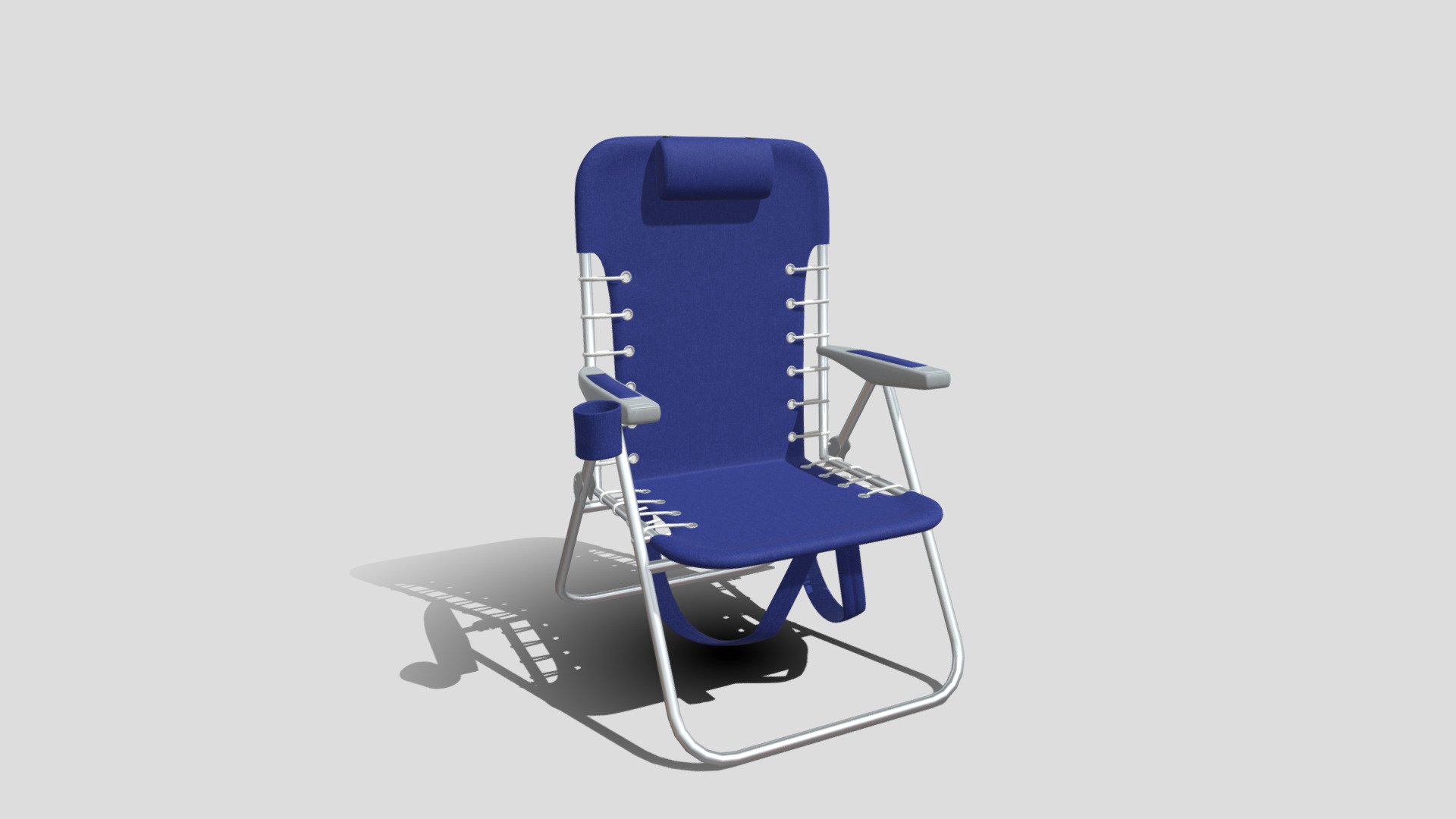 Beach blue chair