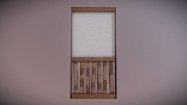 72hours Game Jam assets : 'Mur 10x20' 3D Model