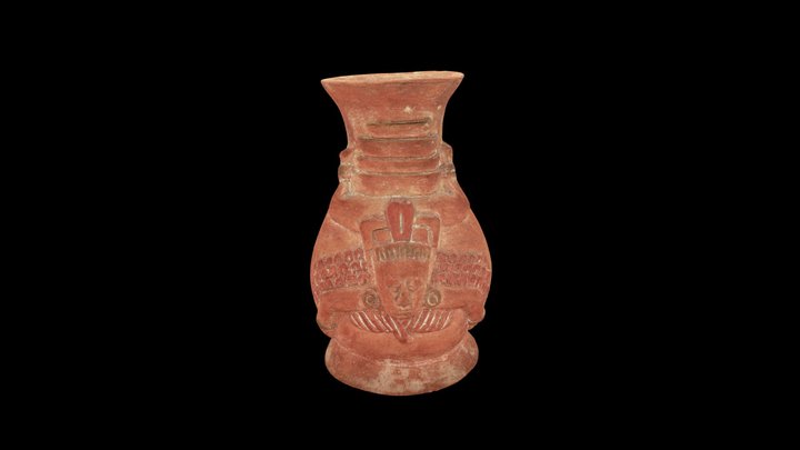 Mayan Vase 3D Model