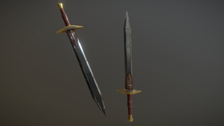 Riptide Sword, Percy Jackson 3D Model