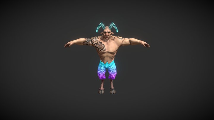 Faun 3D Model