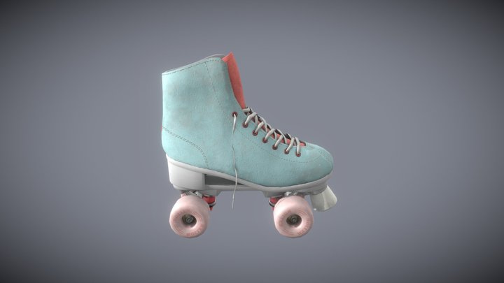 RollerSkates 3D Model
