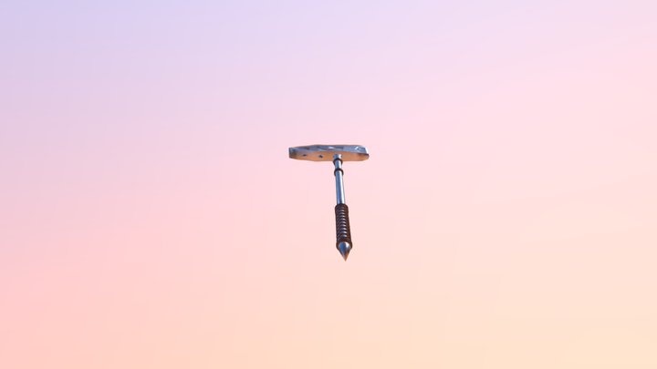 War Hammer/Axe 3D Model