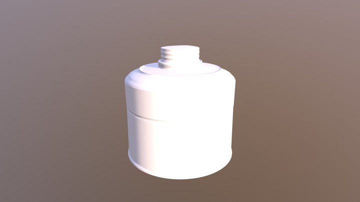 Filter gas mask GP-5 3D Model