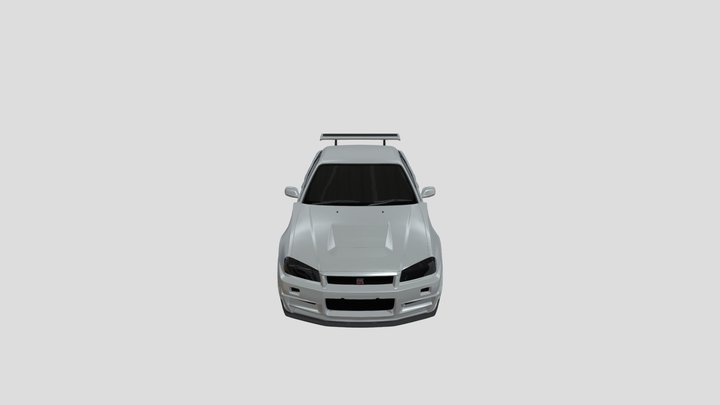2005_nismo_nissan_skyline_r34_gtr_z_tune 3D Model