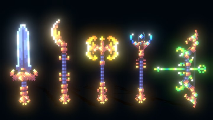 Allomancy Item pack 3D Model