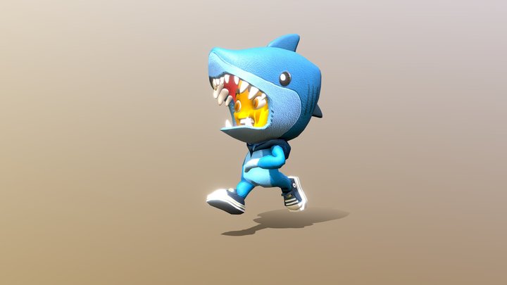 SharkBoy Kumpa 3D Model