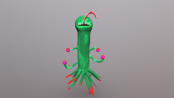 FGo Monster 3D Model