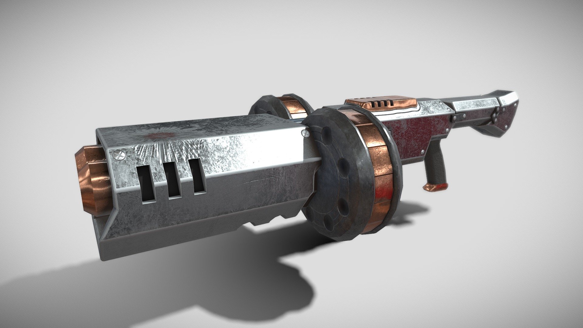 Shotgun — Sketchfab embed 3D viewer