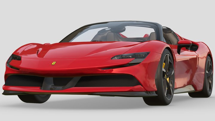 Sf90 3D models - Sketchfab