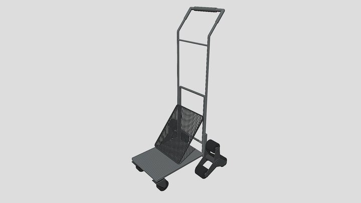 Engineered Tray Wagon 3D Model