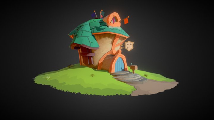 Viking Pub 3D Model