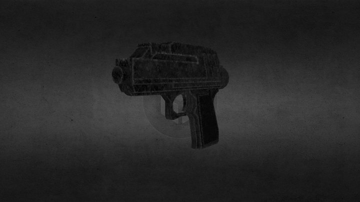 DC-17 Blaster (Cone Wars) 3D Model