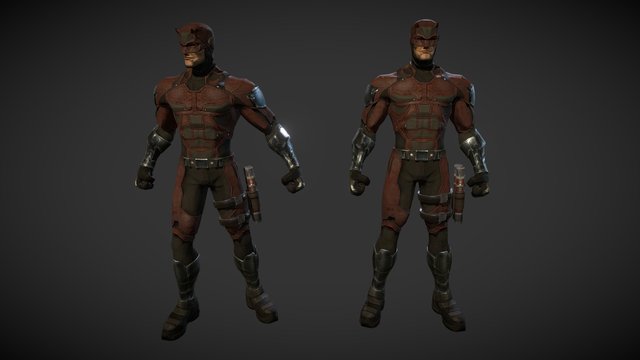 DareDevil 3D Model