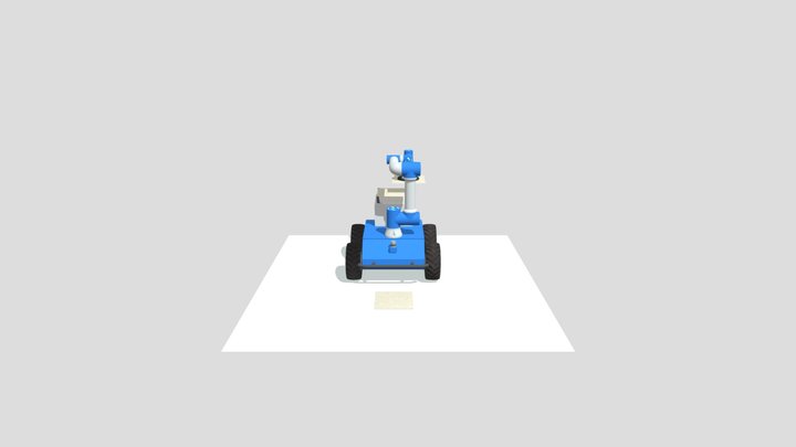 贴砖机器人 3D Model