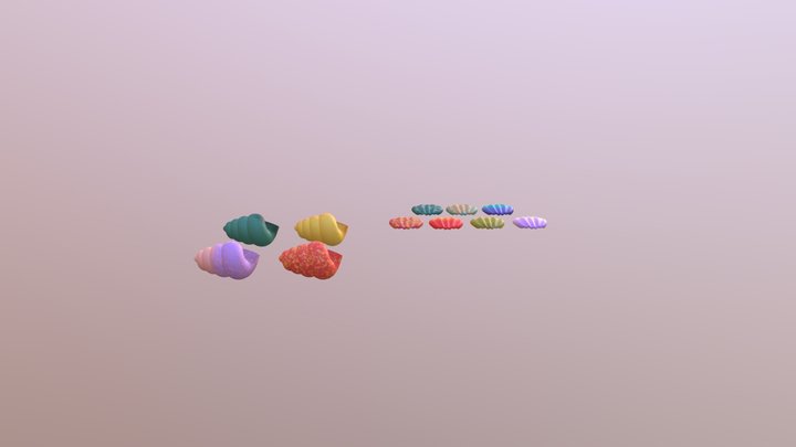 Profound Shells 1 3D Model