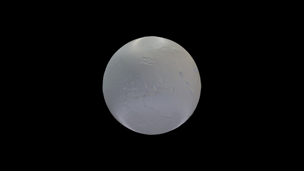 Mars Terrain Map