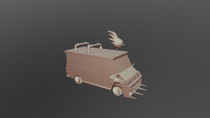 Twisted Metal 3D Model