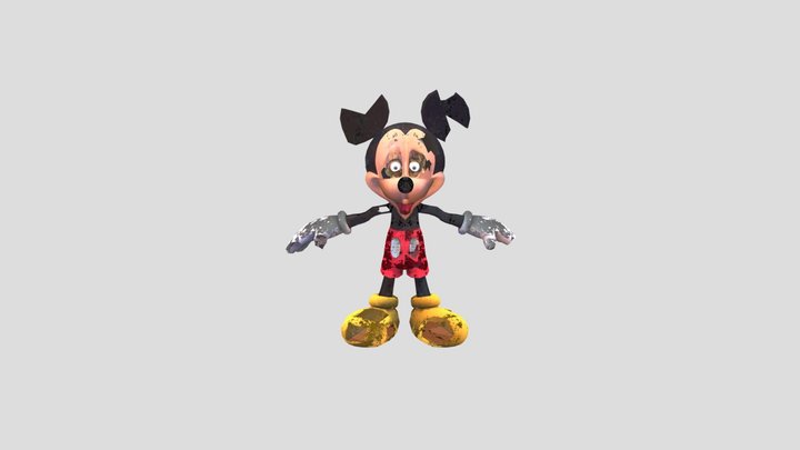 Jen's Mickey model finished 3D Model