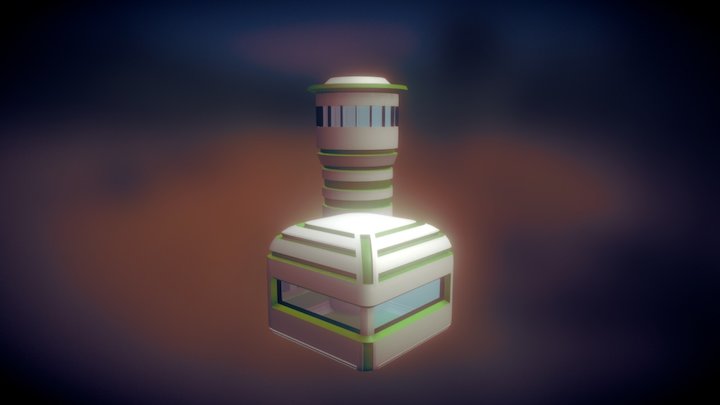 Future House 01 3D Model