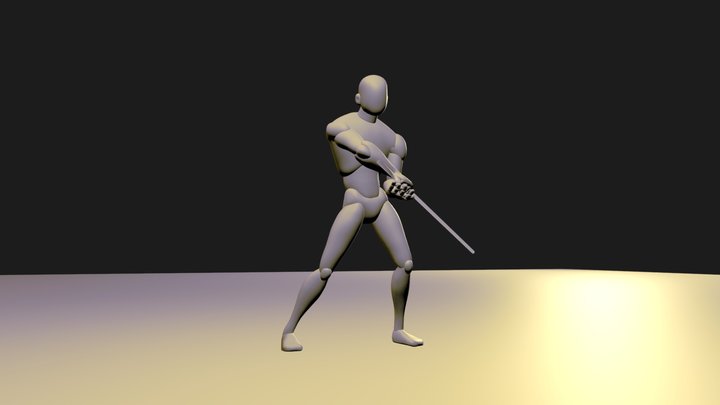 Simple_SwordFlourish 3D Model