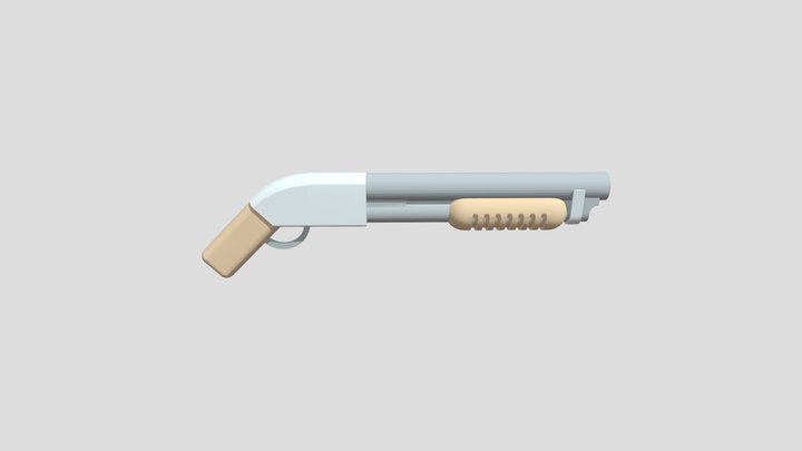 (TF2) Shotgun 3D Model