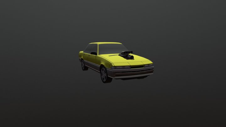 Holden Vl Calais 3D Model