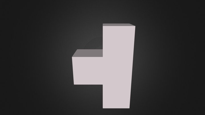White cube 3D Model