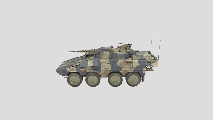 Boxer CRV 3D Model
