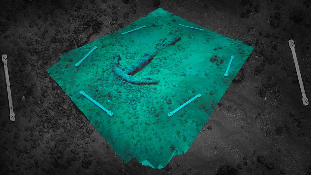 Anchor 4. Utrecht shipwreck site (1648).