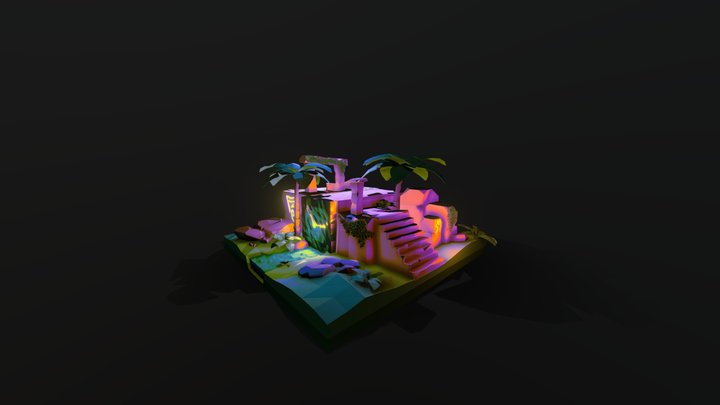 Ancient Ruins 3D Model
