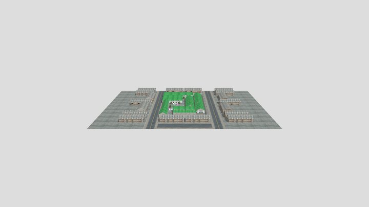 Soda Studio In Down Town Johannesburg 3D Model