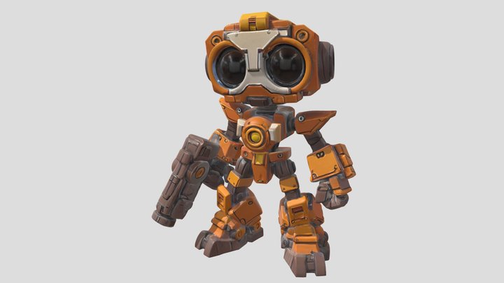 ROBO KID 3D Model