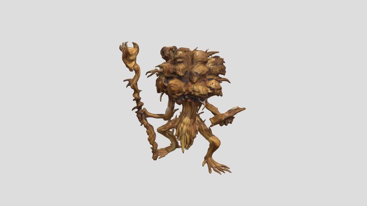 Wizard 3D model. 3D Model