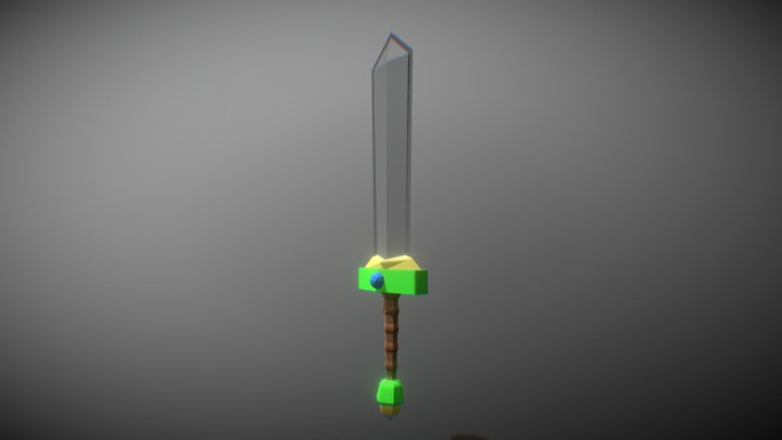 Basic Sword 3D Model