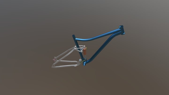 Bike Frame Assy 3D Model
