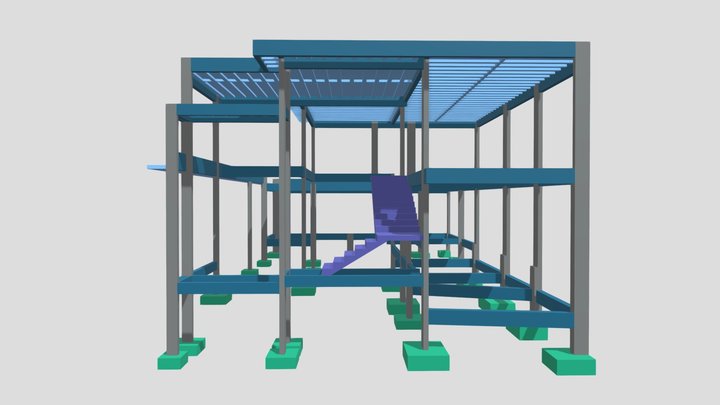 ESTRUTURAL-A&K-3D 3D Model