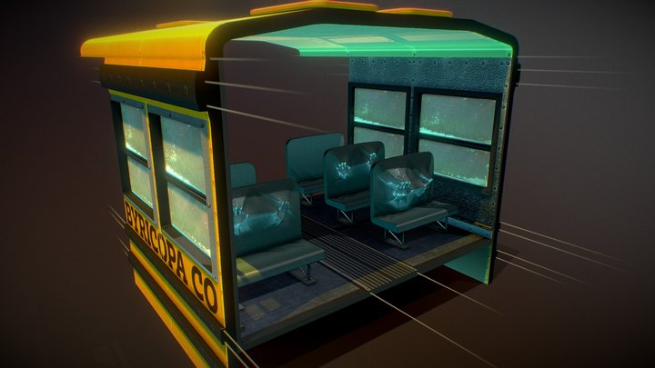 The Hollow Places Fan Art - School Bus Vignette – Modelo 3D gratuito STL