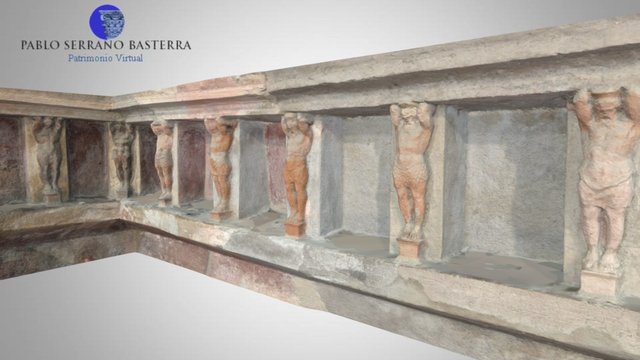 Telamones 3D models Sketchfab