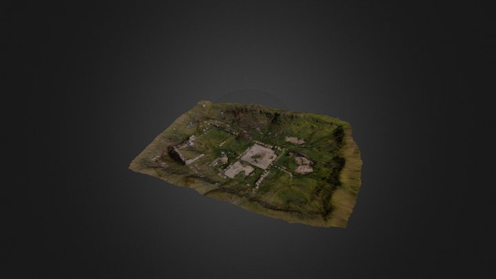 Roman/Byzantine Villa at Tel Shikmona 3D Model