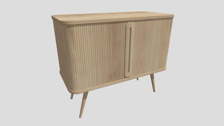 Shoe Cabinet 3D Model