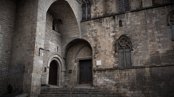 King’s square of Barcelona v.2 3D Model