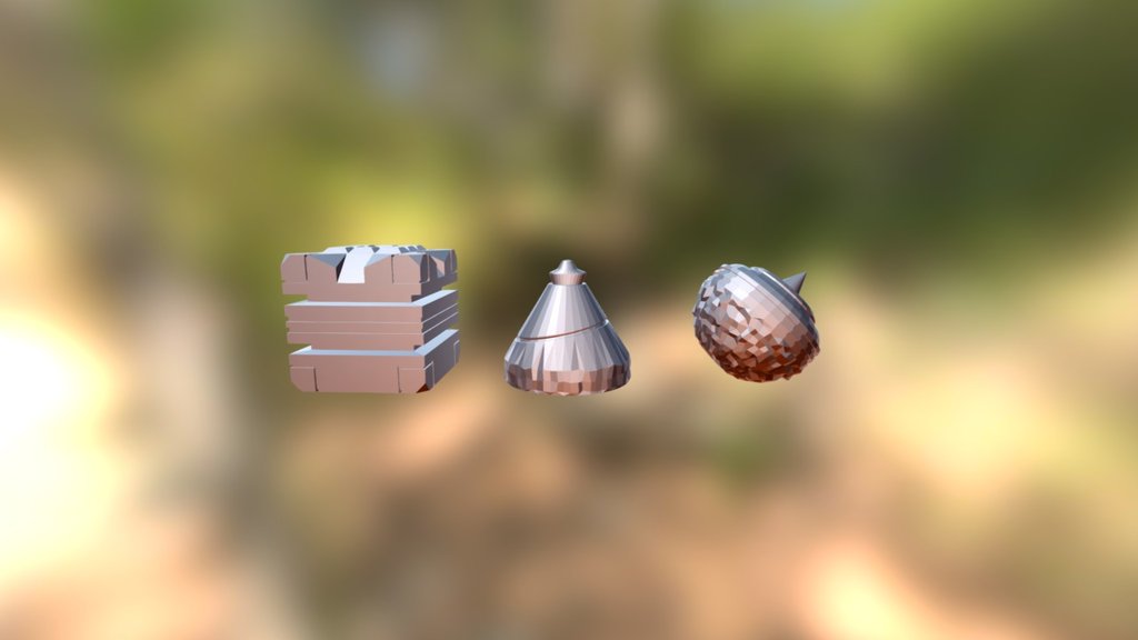 [CGCookie] Mesh Modeling Exercise 01 - 3D model by IOnlyCSharp [d420753 ...