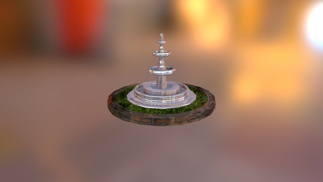 Fountain 3D Model