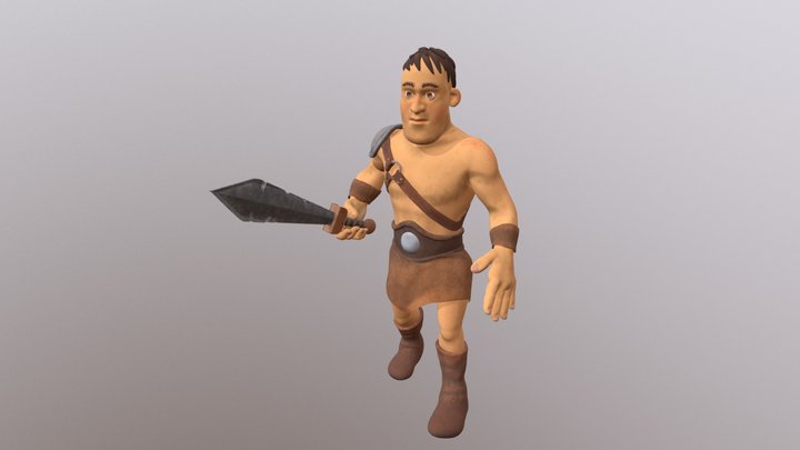 Gladiador 3D Model