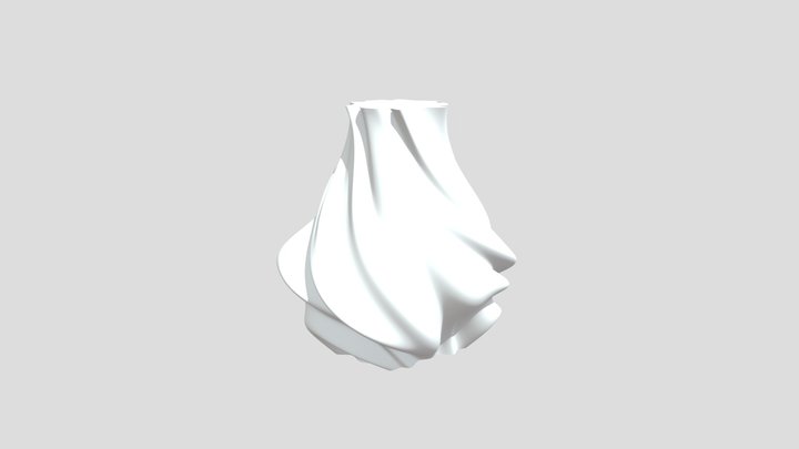 Vase - Fabric Noise Tri Symmetry