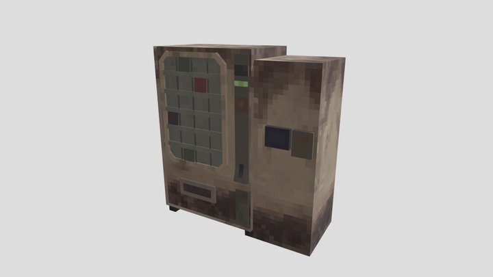 NieR:Automata Vending Machine / Transporter 3D Model