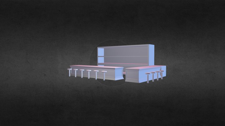 Bar 1 3D Model